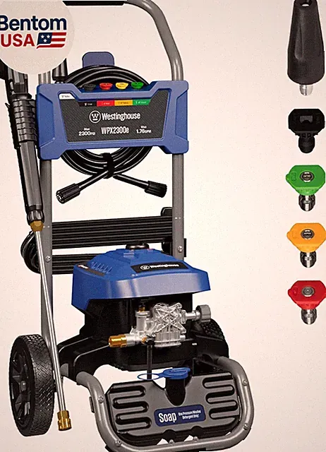 Westinghouse Wpx2300E Electric Pressure Washer, 2300 Max PSI and 1.76 Max GPM, I