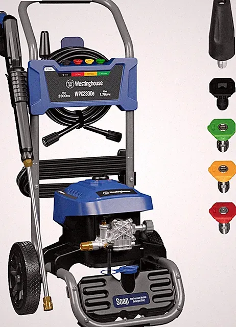 Westinghouse Wpx2300E Electric Pressure Washer, 2300 Max PSI and 1.76 Max GPM, I