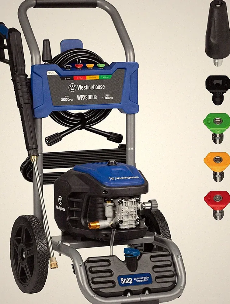 Westinghouse WPX3000e 3000 PSI 1.76 GPM Electric Pressure Washer