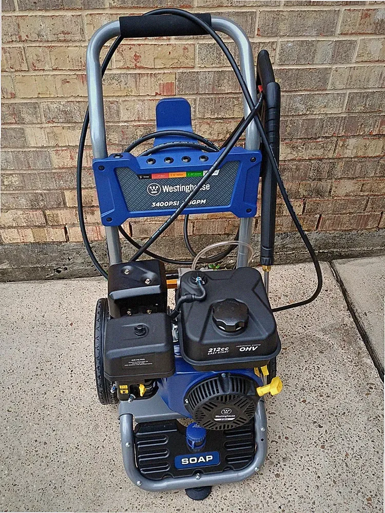 Westinghouse WPX3400 Gas Pressure Washer 3400 PSI, 2.6 Max GPM, Onboard Soap