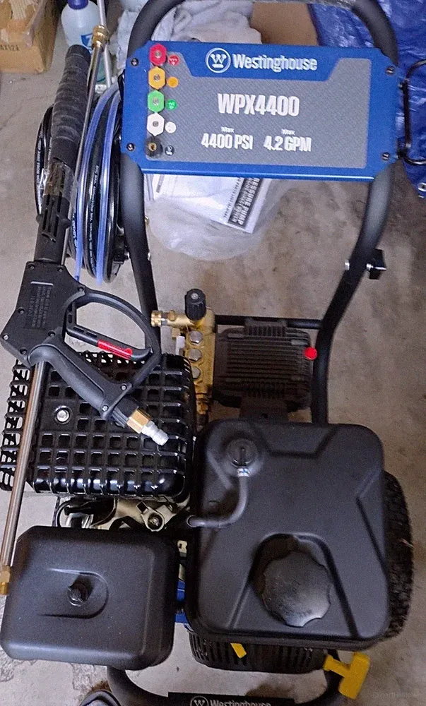 Westinghouse WPX4400 Wheel-Mounted Gas Pressure Washer 4400 PSI 4.2 GPM