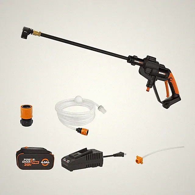 WG620 WORX 20V Power Share 4.0Ah Hydroshot Portable Power Cleaner (320 PSI)