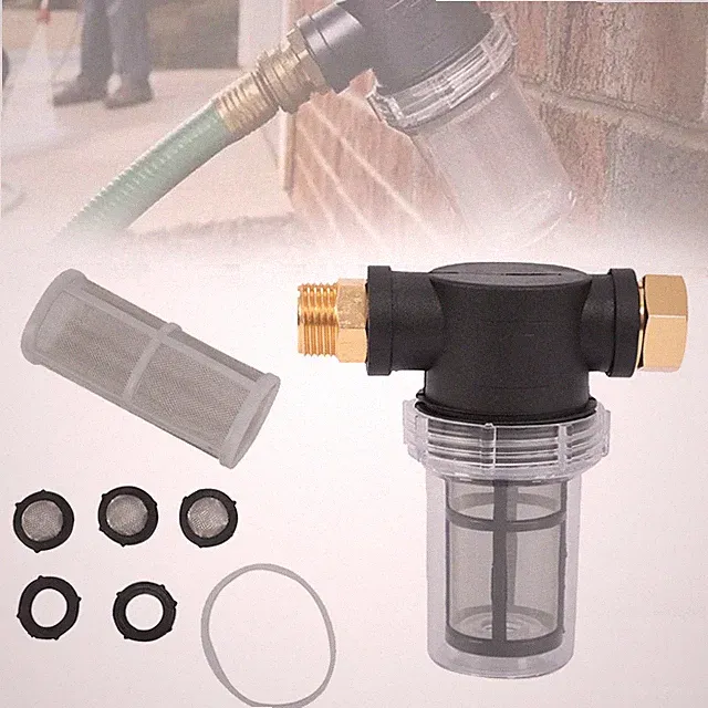 Whole House Sediment Water Filter Inline Sediment Filter For Garden Hose