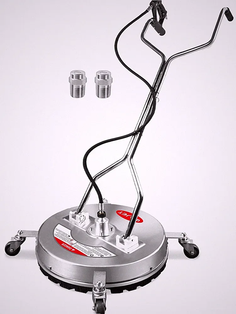 WOJET 20" Pressure Washer Surface Cleaner with 4 Wheels&Dual Handles