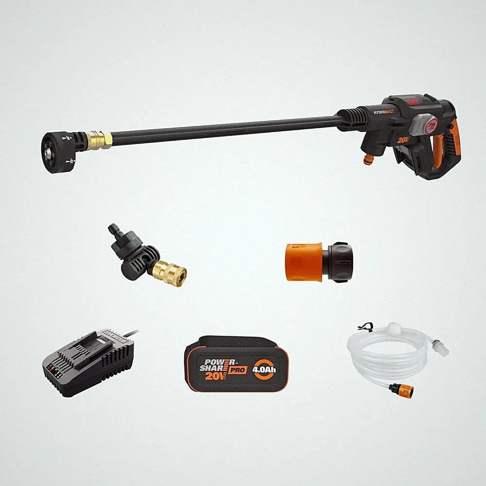 Worx Nitro Hydroshot 20V 710PSI Light-Duty Cordless Electric Pressure Washer
