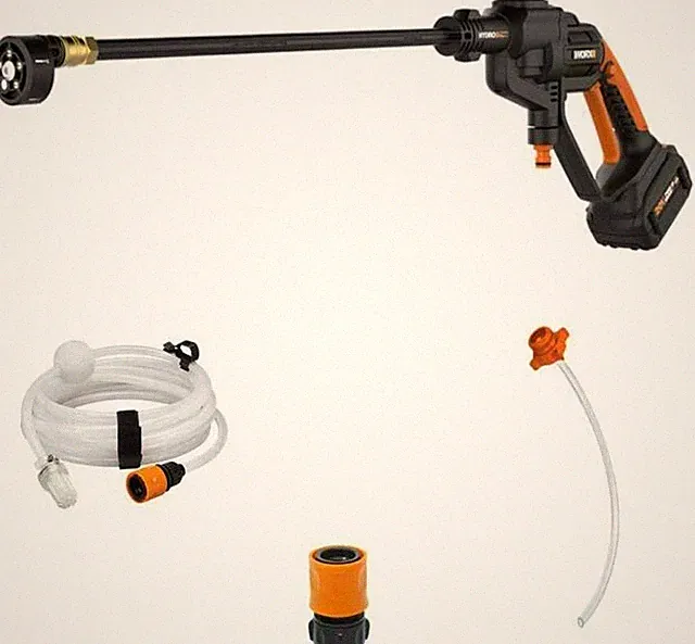 WORX WG625 20V Power Share Hydroshot Portable Power Cleaner - Black/Orange