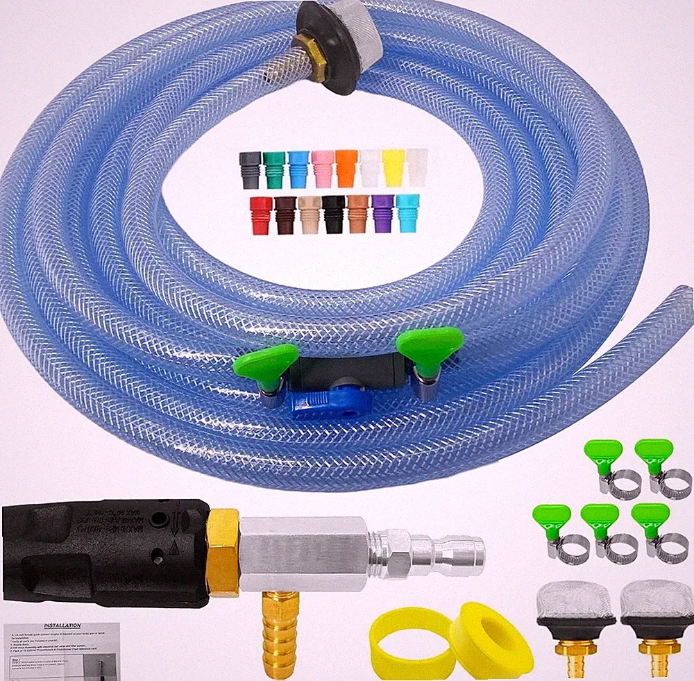 Xwyxstg Adjustable Long-Range External Nozzle Kit, 4-4.5 GPM, 2500-4000 PSI