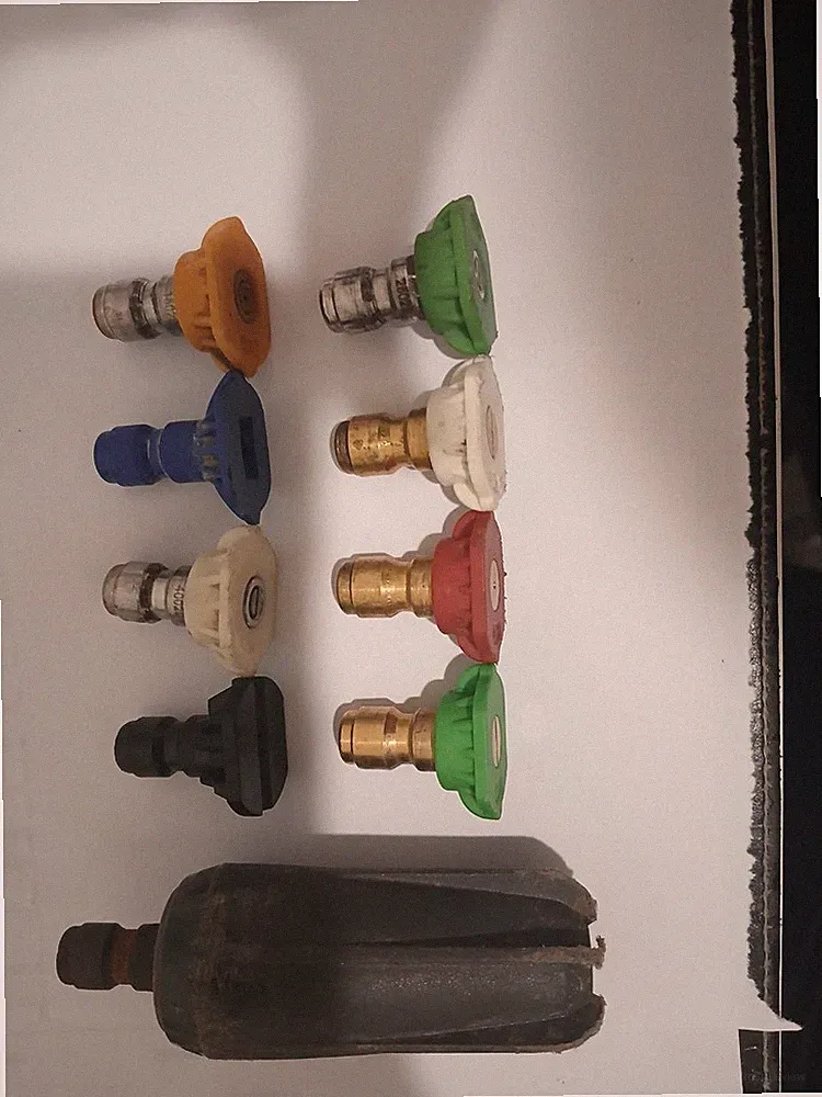 Yamaha 3100 PSI Pressure Washer 9‑Nozzle Kit – OEM Quick Connect, Turbo & Soap T