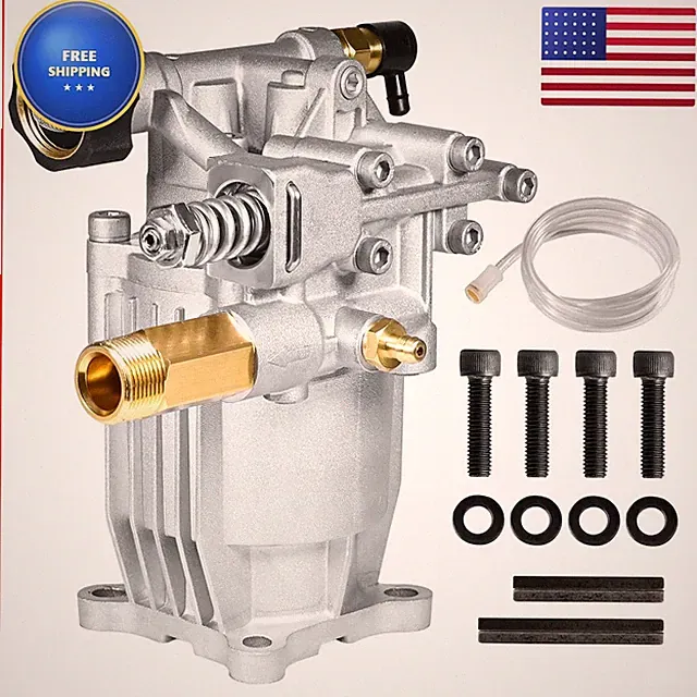YAMATIC 10P2923HA Horizontal Pressure Washer Pump 3/4" Shaft 3400 PSI 2.5 GPM