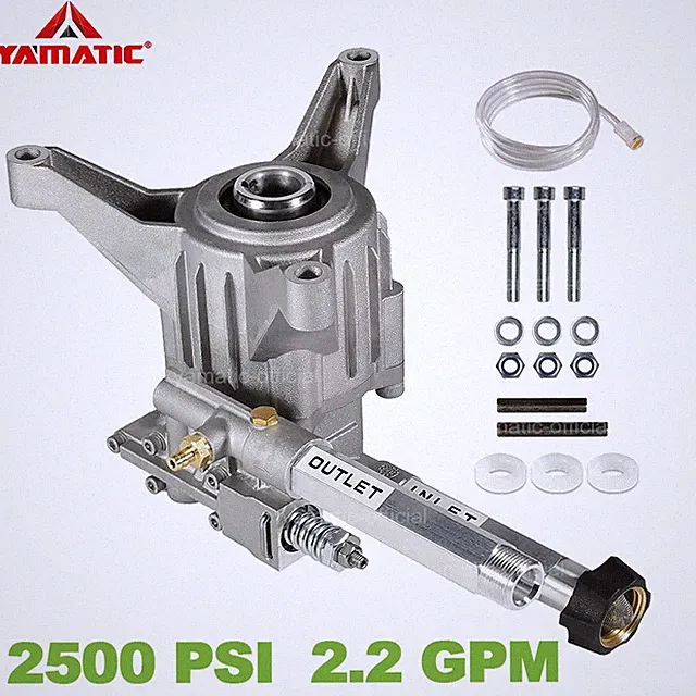 YAMATIC 2200 psi - 2500 psi Pressure Washer Pump 2.2 GPM 7/8" Shaft Vertical