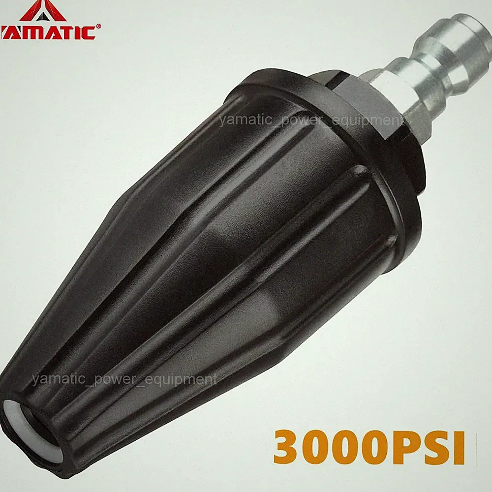 YAMATIC 3000 PSI High Pressure Turbo Nozzle 360° Rotating Spray Turbo