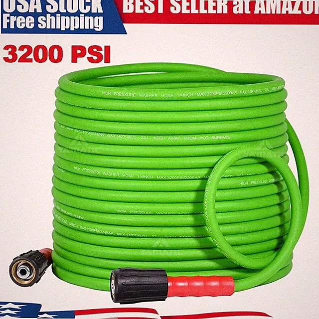 YAMATIC 3200 PSI High Pressure Washer Hose Kink Resistant M22-14mm/M22-15mm