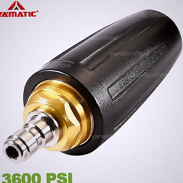 YAMATIC 3600 psi Power Washer Turbo Nozzle Quick Connect 4 GPM w/Spray Nozzles