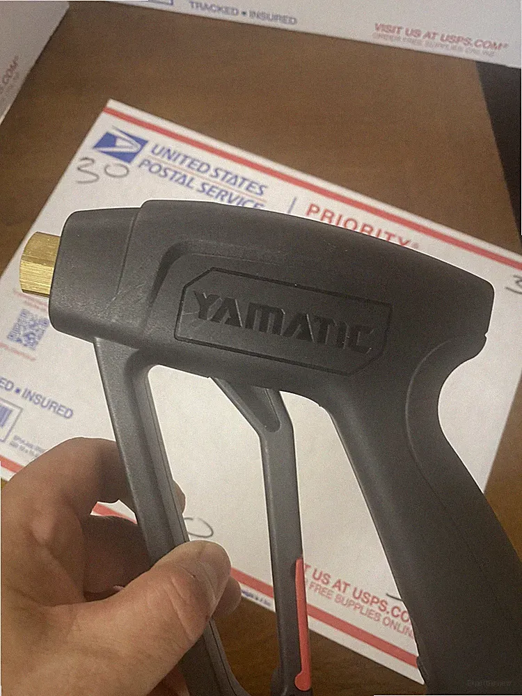 YAMATIC 4000 psi Power Washer Short Gun with Spray Nozzles 1/4" Quick Connect
