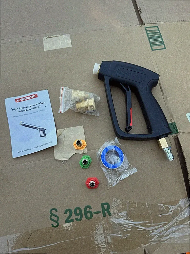 YAMATIC 4000 psi Pressure Washer Gun, Spray Tips