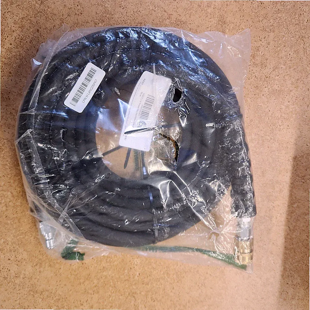 YAMATIC 5/16" Pressure Washer Hose for Hot Water 4000 PSI Kink Resistant 25ft