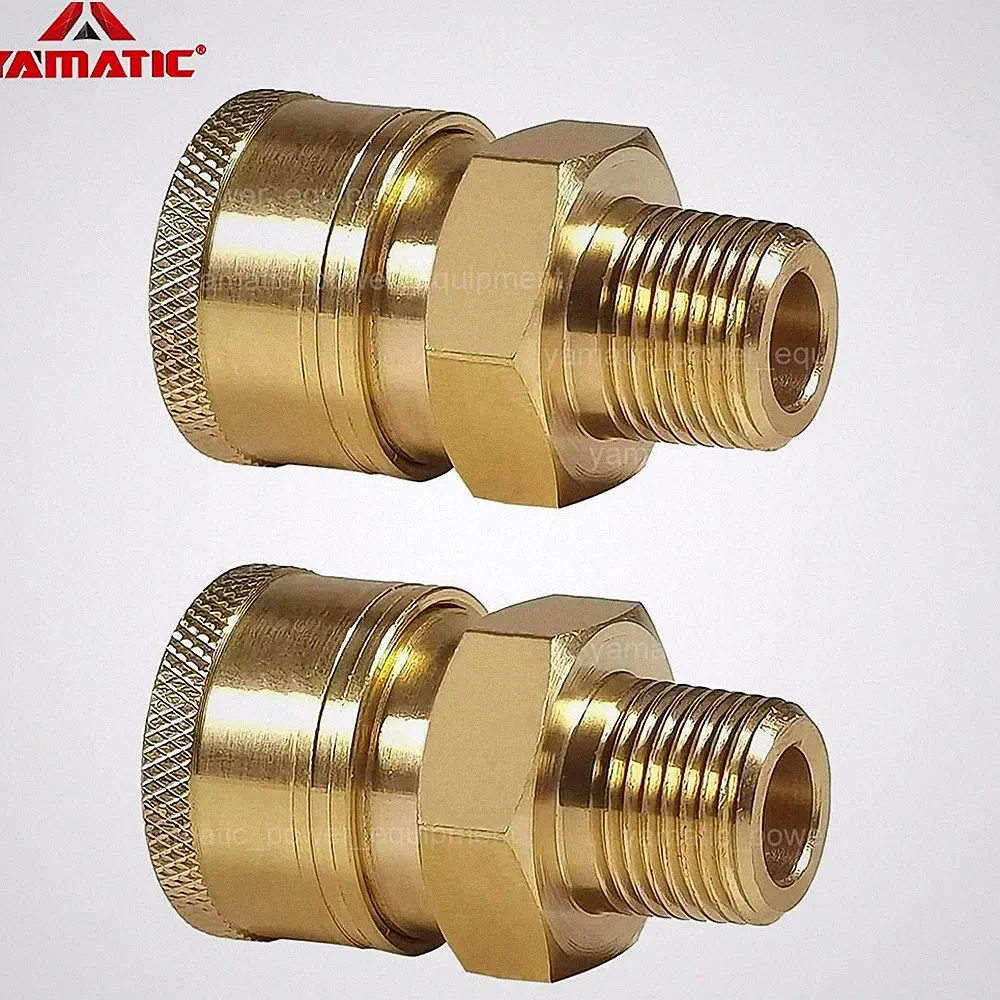 YAMATIC 5000 psi Pressure Washer Adapter Couplers 3/8'' Quick Connect Socket