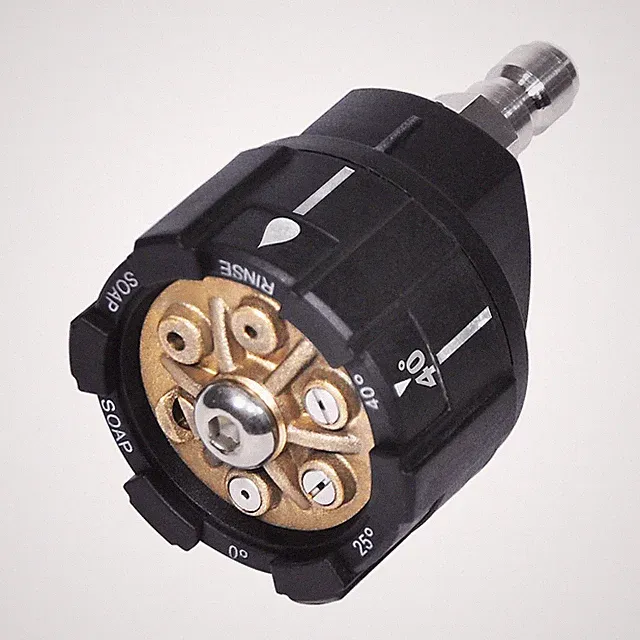 YAMATIC 6in1 Power Washer Tips Quick Adjust, 4000PSI, 1/4" Connect