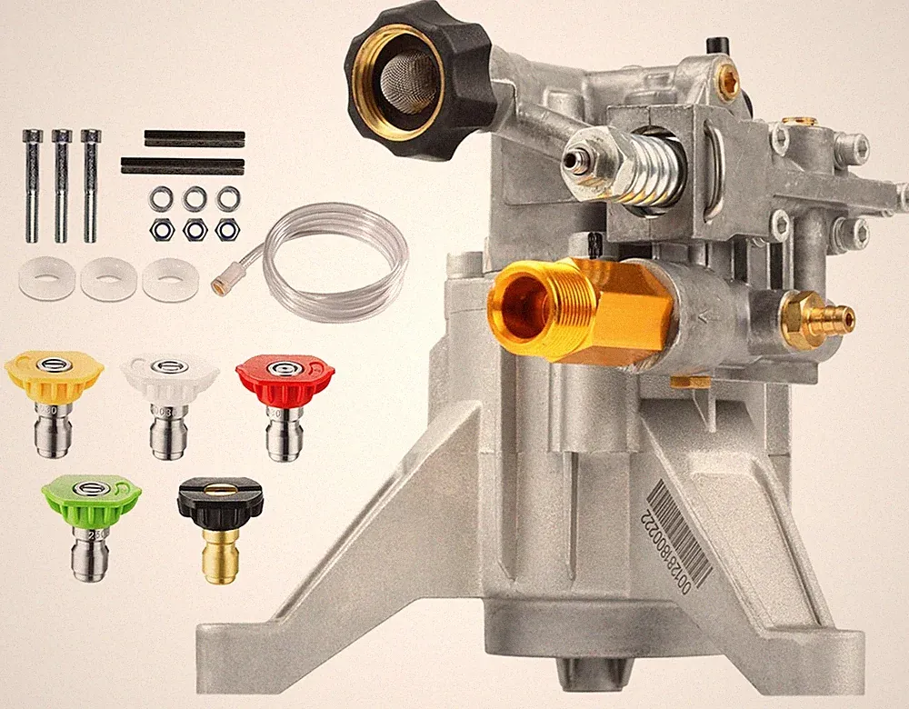 YAMATIC 7/8" Shaft Vertical Pressure Washer Pump 3000 PSI @ 2.5 GPM Replaceme...