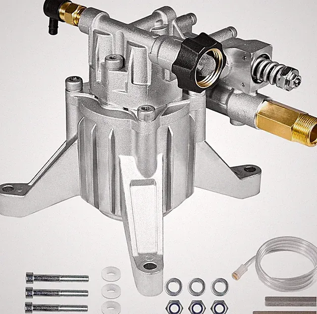YAMATIC 7/8" Shaft Vertical Pressure Washer Pump Rear Inlet/Outlet 3000 PSI @ 2.