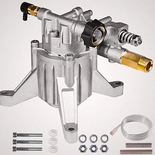YAMATIC 7/8 Shaft Vertical Pressure Washer Pump Rear Inlet/Outlet 3000 PSI @ 2.5