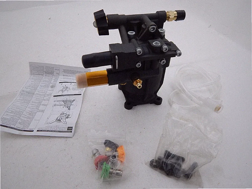 YAMATIC Horizontal Pressure Washer Pump 3/4" Shaft - Max 3300 PSI @ 2.5 GPM