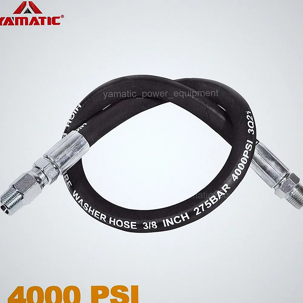 YAMATIC Pressure Washer Jumper Hose 4000 PSI Whip Hose for Hose Reel