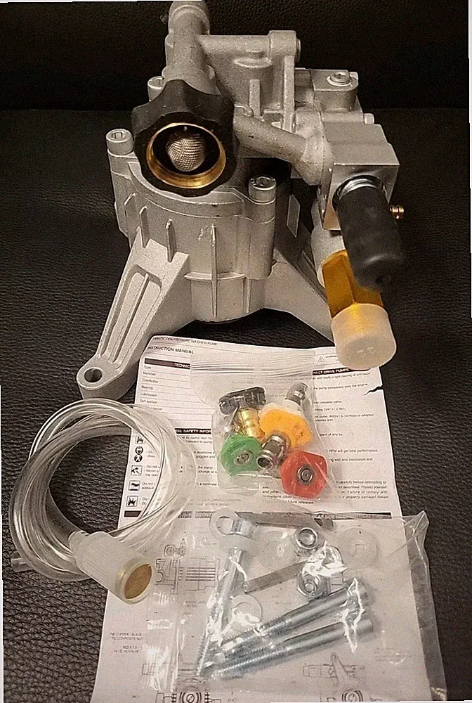 YAMATIC Pressure Washer Replacement Pump 7/8"Shaft Vertical 2500 PSI 2.0 GPM New