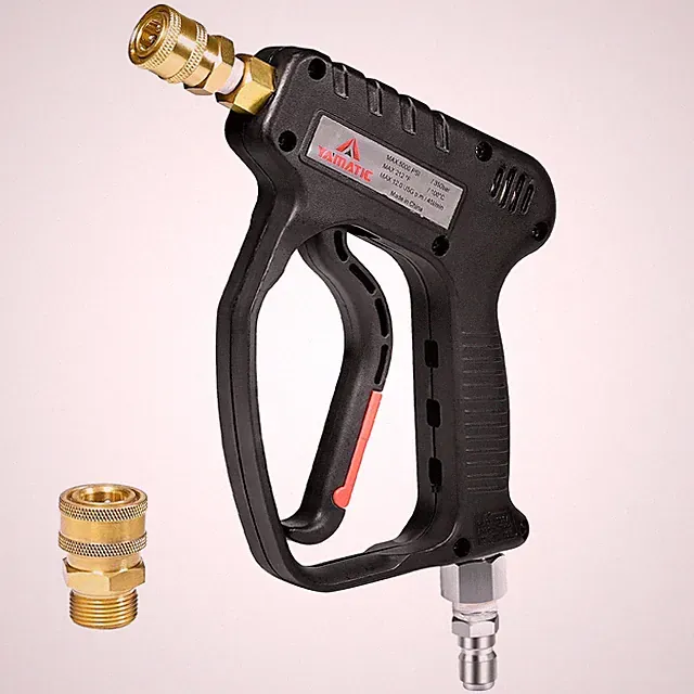 YAMATIC Pressure Washer Short Gun 5000 PSI - Stainless Steel 3/8"