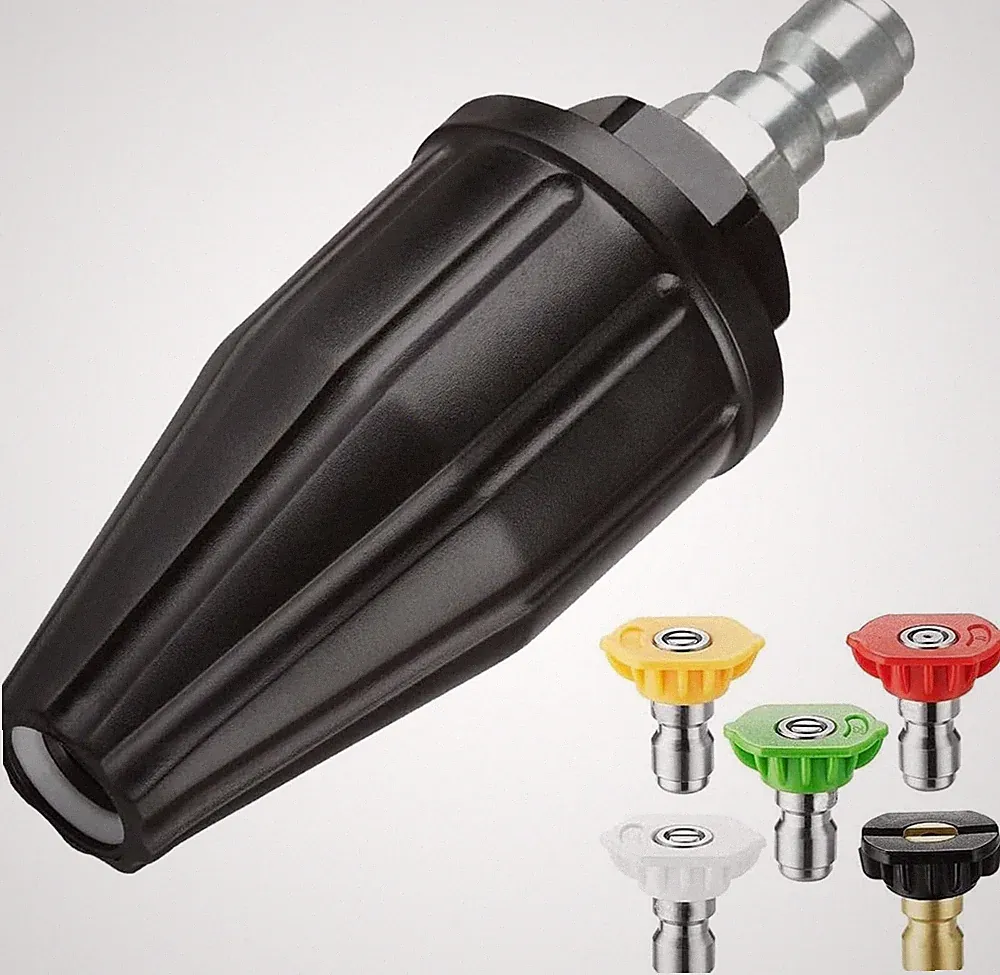 YAMATIC Pressure Washer Turbo Nozzle 5 Spray Nozzles, 3000 PSI 4.0 GPM