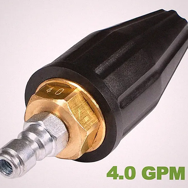 YAMATIC Pressure Washer Turbo Nozzle Quick Connect 4 GPM 4000 psi