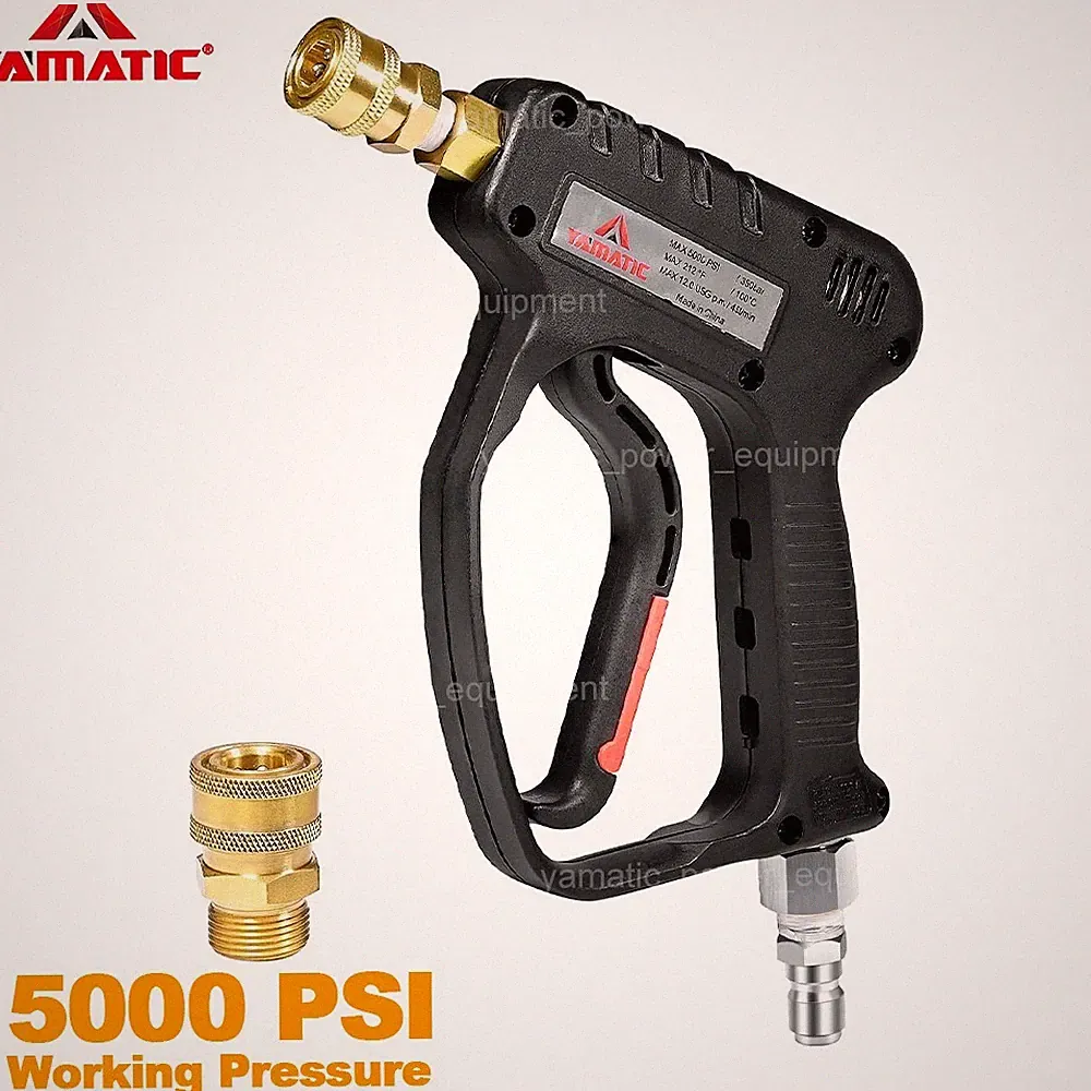 YAMATIC Stainless Steel Pressure Washer Short Gun 5000 PSI