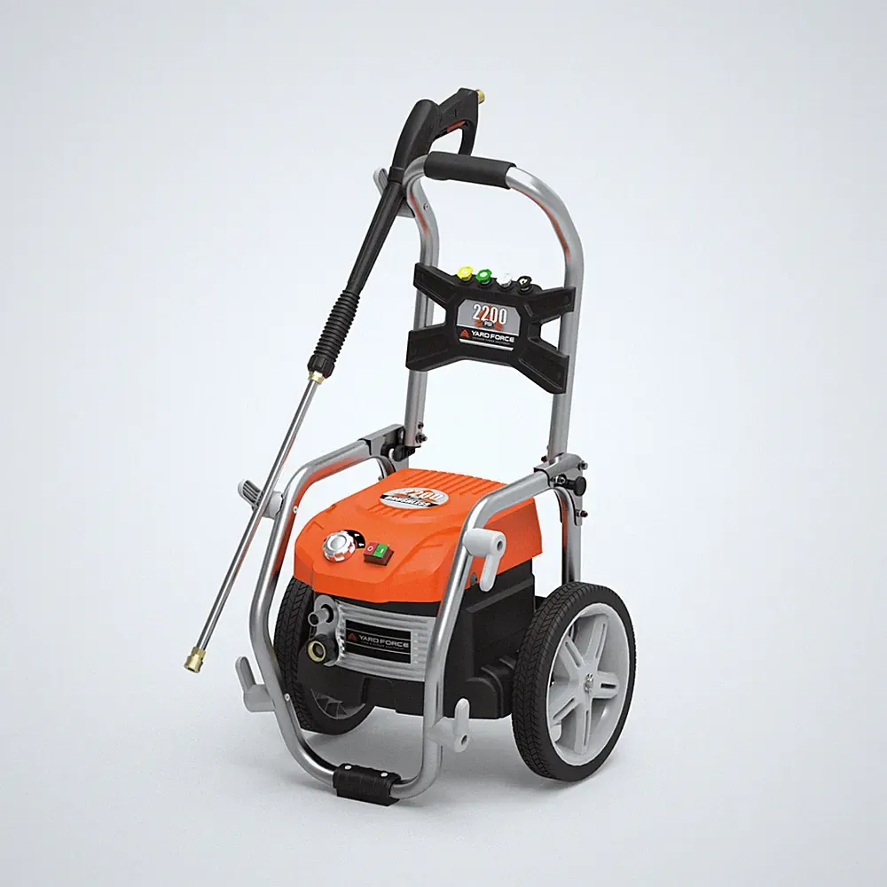 Yard Force 2500 PSI Electric Pressure Washer 1.3 GPM Brushless Motor w/ Nozzles