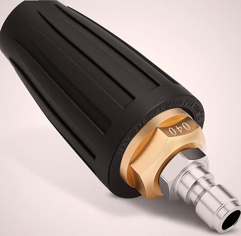 Yupjlia Turbo Nozzle Pressure Washer Tips, 4000 PSI Max, 360° Rotating