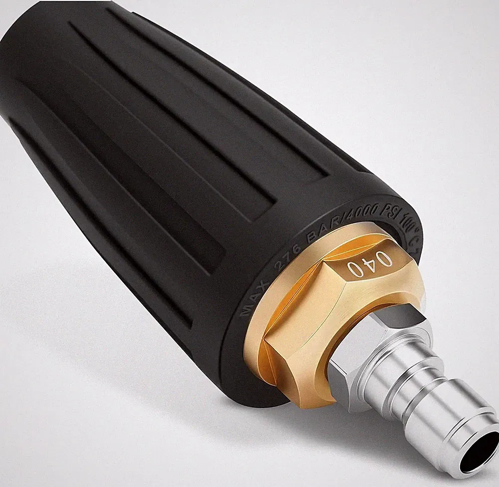 Yupjlia Turbo Nozzle Pressure Washer Tips, 4000 PSI Max, 360° Rotating