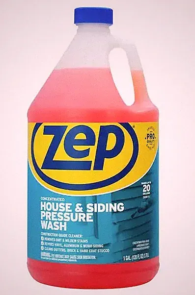 ZEP 1 Gal House & Siding Pressure Wash Concentrate Cleaner Outdoor Formula