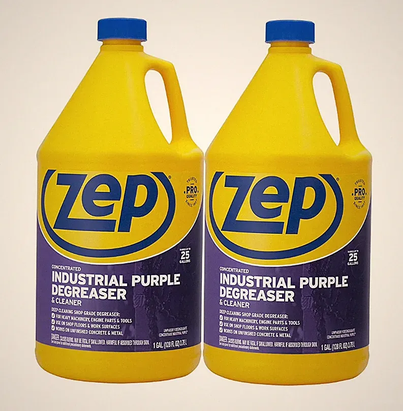 Zep Industrial Purple Cleaner and Degreaser Concentrate