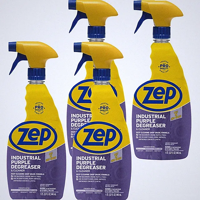 Zep Industrial Purple Cleaner and Degreaser Concentrate - 32 Ounce (Case of 4...